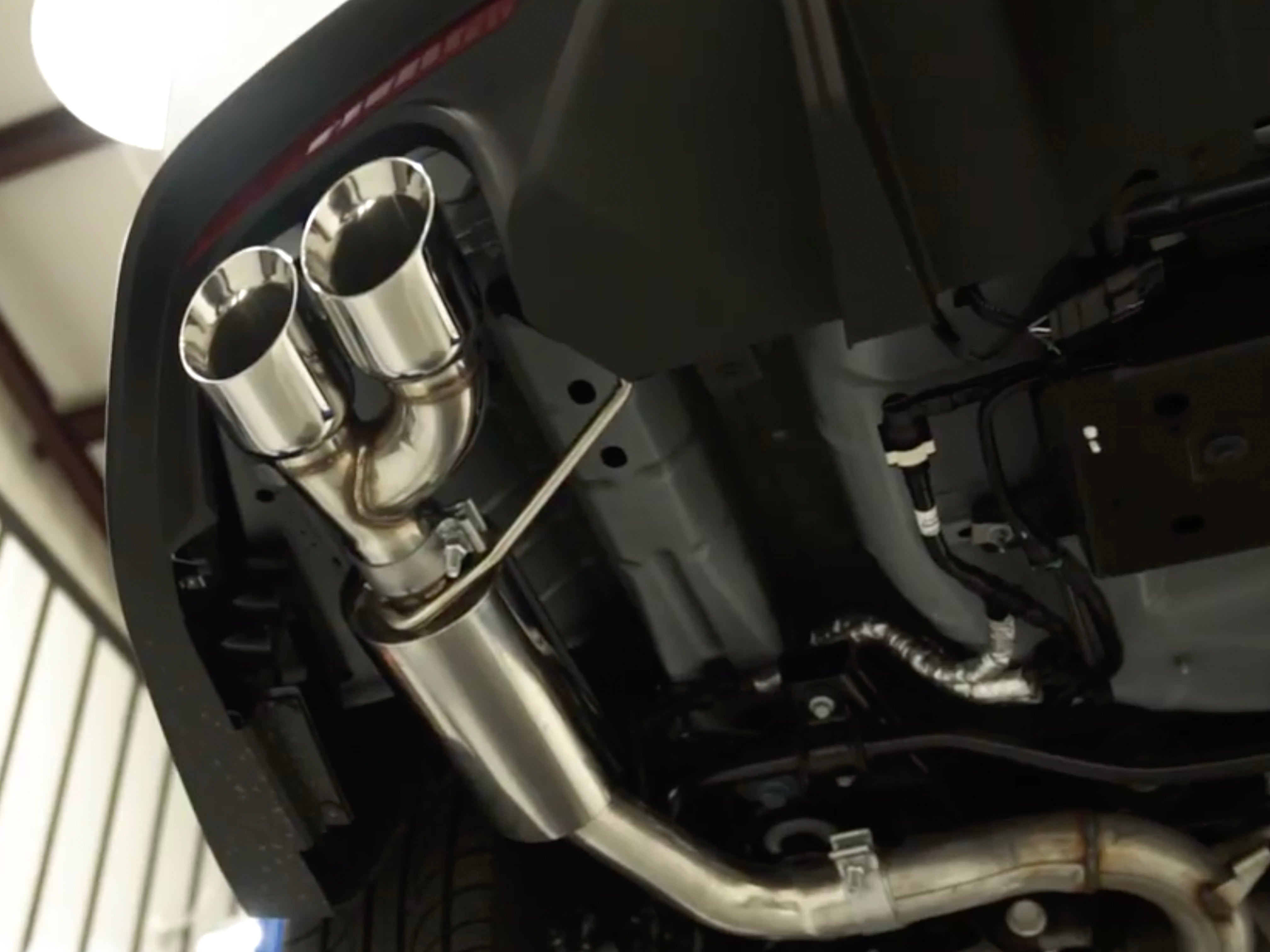 2018-23 Ford Mustang GT Quad Tip Exhaust - EX3051 – NXT Step